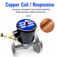 Vanne solénoïde à vapeur haute température, vanne électrique à fluide thermique ZQDF-16P DN200 PN1.0Mpa AC110V pour systèmes modernes
