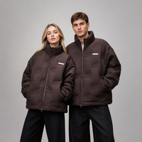 Manteau d'hiver tendance pour couple, 90 % duvet, coupe-vent, imperméable, doudoune pour femme, style streetwear pour les trajets quotidiens