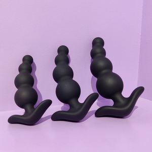New York Amazon Butt Plug Analmassage Tief Extra Lange Analkugeln Set Tools Adult Sex Toys Klein bis Groß Silikon - Product Image 4