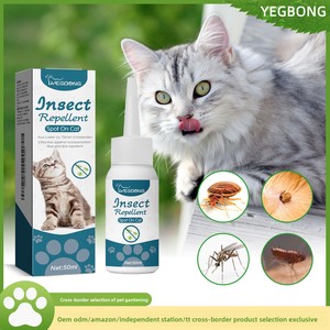 Lotion Traitement Anti-Puces et Anti-Lentes pour Animaux – Contrôle Topique des Puces et Tiques pour Chats et Chiens – Écologique, Nettoyant Cutané en Plastique - Product Image 5