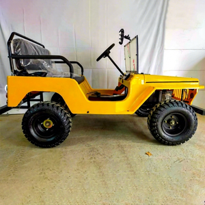 Mini Jeep Électrique Tout-Terrain pour Adultes - Kart d'Attraction pour Parcs d'Attractions - Amusant et Personnalisable (Couleur/Style) - Châssis en Tube d'Acier Hydraulique - Product Image 1