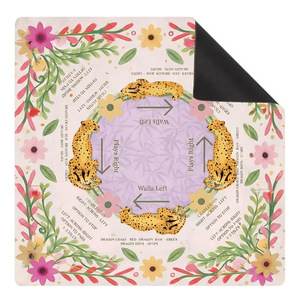 Nonslip Thickened Mahjong <b>Table</b> Mat Customizable Foldable Portable Mahjong Mat for Western Home Game Room with Bag - Product Image 1