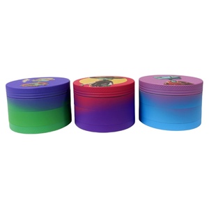 Good Quality Spice Crusher Zinc Smoking Accessories 63MM Zinc Alloy <b>Herb</b> <b>Grinder</b> Tobacco <b>Grinder</b> - Product Image 3