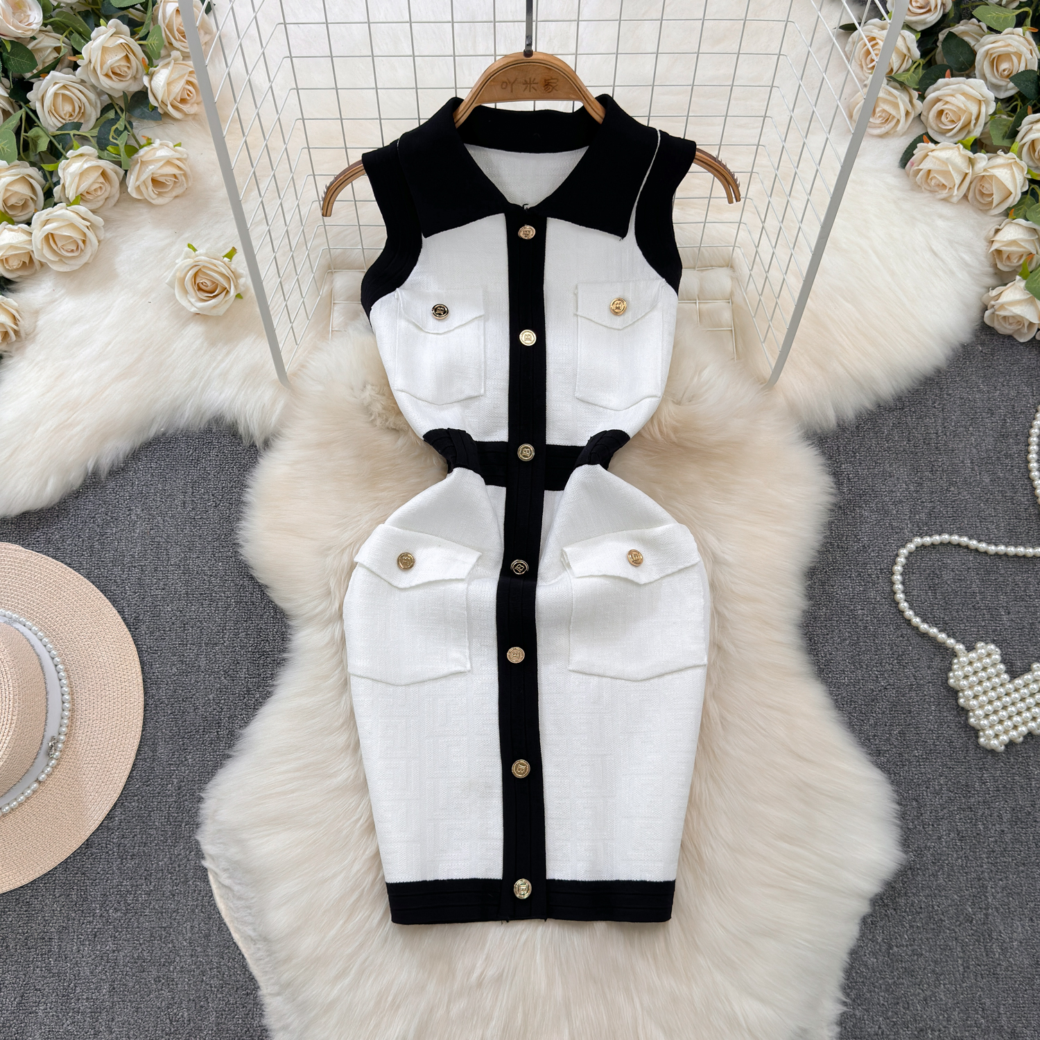 Polo Bodycon Dress