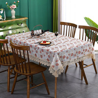 Nappe en dentelle nordique, vente directe usine, anti-poussière, antidérapante, de luxe, pour table basse et table de chevet
