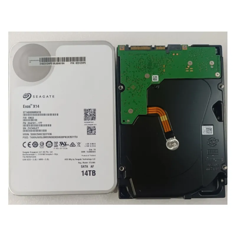 A buon mercato usato 14TB HDD X14 SATA 6 Gb/s 7200RPM 3.5 pollici 14T Enterprise Hard Disk Drive muslimah