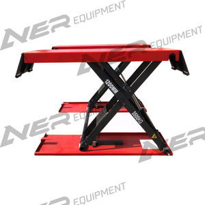 3000kg 리프팅 용량 미드 라이즈 3.5 톤 자동 가위 리프트 유압 가위 자동차 리프트 - Product Image 3