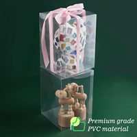 Boîte d'emballage transparente en PVC plastique transparent bon marché pour Noël, la Saint-Valentin, les mariages et les fêtes