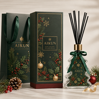 AIKUN - Difusor de Aromas de Lujo con Etiqueta Privada, Aceites Esenciales Naturales, Empaque Personalizado, Ideal para Regalos Corporativos de Navidad