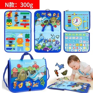 Bolsa de fieltro, sensación de juguetes para bebés, niños ocupados escribiendo en la pizarra - Product Image 2