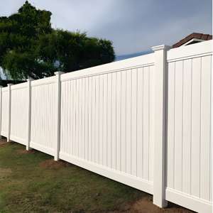 Американский стиль белые ПВХ стальные перила двор сад вилла забор ограждение - Product Image 2