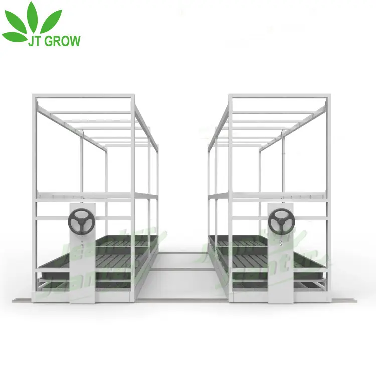 Mobile storage total new vertical 4x8ft grow rack vertical system