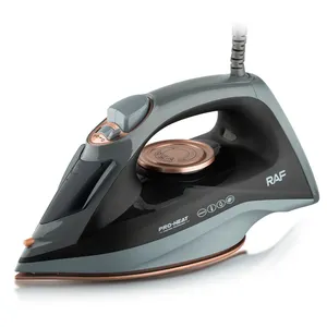 RAF Bulk Wholesale Professional Hand Steam 1600W Garment Ceramic Coating Cordless Electric Steam Iron