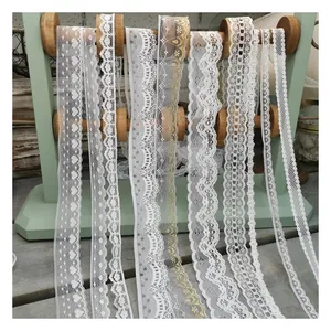 Affinity High Quality Exquisite White Swiss French Lace Trim