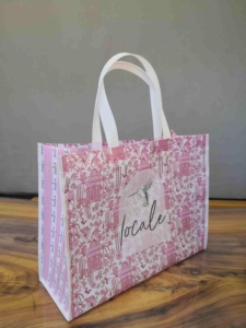 Reusable Custom Printed Reusable Shopping <b>Bags</b> With Logo Non Woven Handled Non Woven T Shirt <b>Bag</b> Non-Woven Vest <b>Bag</b> - Product Image 2