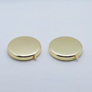 Support Customized Logo 65mm Circular Metal Makeup <b>Mirror</b> Printing Laser Advertising Gift Folding Portable Smooth <b>Mirror</b> - Product Image 5