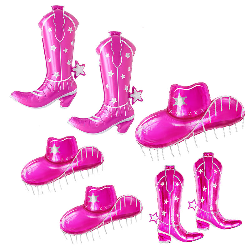 Decoraciones de botas de vaquero para hogares y eventos con