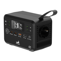 Estación de Energía Portátil de Fosfato de Hierro y Litio de 768 Wh, Modelo X100, con Salida de CA de 100 W, Pantalla LED, Permite el Transporte en Aviones