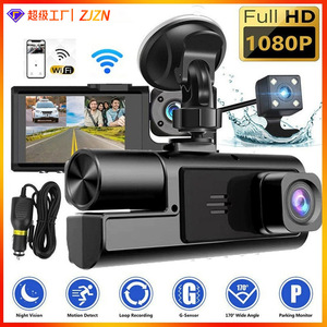 Dash <b>Camera</b> 1080P Dual Lens 140 Degree Wide Angle <b>Reversing</b> <b>Camera</b> With Suction Cup Mount <b>For</b> <b>Car</b> Use - Product Image 5