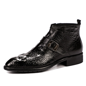 Chaussures décontractées rétro personnalisées pour hommes, chaussures habillées à bout pointu, chaussures décontractées d'automne, vente directe d'usine - Product Image 2