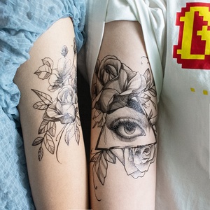 Custom Women Body Waterproof Tattoo Stickers PayPal Acceptance-Water <strong>Transfer</strong> Temporary - Product Image 3