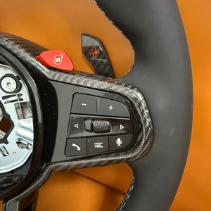 Volante Sportivo Personalizzato Stile CS per BMW Serie <span class=keywords><strong>F</strong></span> G G01 G05 G11 G20 G22 G30 G38 G42 G60 G80 G82 F20 F30 F32 - Product Image 6