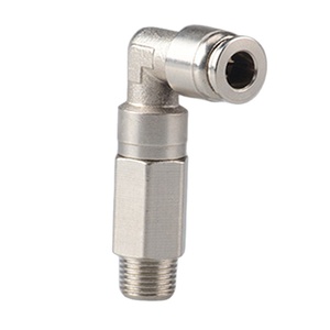 Conectores Neumáticos de Latón Plateado de Alta Presión, Resistentes al Calor, Tipo <span class=keywords><strong>L</strong></span>, Proveedor de Tuberías de Aire - Product Image 3