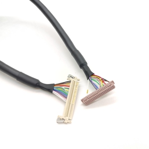 JAE ตัวล็อก FI-X30HL แบบ30PIN ชั่วโมง DF13 hiros สายพีวีซีได้รับการจัดอันดับ IP20ตัวนำทองแดงชุบดีบุกปรับแต่งความยาวได้ - Product Image 2