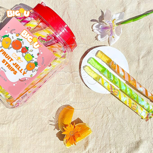 Nhà Máy Nhà Sản Xuất Thạch Mềm Ngon Ngọt Bán Buôn Trái Cây Hot Bán Thạch Bánh Thanh Yummy Hỗn Hợp Nước Trái Cây Thạch Vui Bánh - Product Image 3