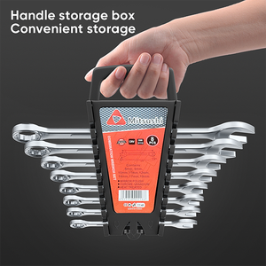 Mitsushi DIY Grade Metric <strong>Combination</strong> Box End Ratchet <strong>Wrench</strong> Socket <strong>Set</strong> OEM Supported Hand Tools - Product Image 5