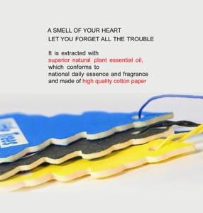 Désodorisant de voiture en papier <span class=keywords><strong>parfum</strong></span>é naturel biologique bon marché en gros - Product Image 6