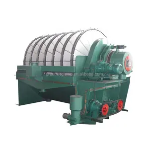 High filtration rates Mining Rotary drum filter machine ceramic disk vacuum filter