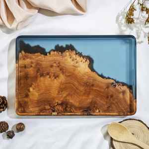 Bandejas de Resina y Madera Diseñadas para Hogares Modernos Donde la Funcionalidad se Une a la Belleza Estética en el Uso de la Comedor y Decoración - Product Image 2