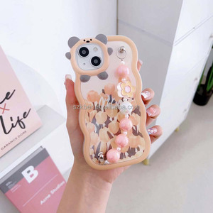 เคสโทรศัพท์มือถือ TPU ลายดอกไม้หนา2.0มม. ดีไซน์สายรัดข้อมือหลาก<span class=keywords><strong>สี</strong></span>สวยสำหรับ <span class=keywords><strong>OPPO</strong></span> A58 A78 <span class=keywords><strong>A31</strong></span> A8 - Product Image 4