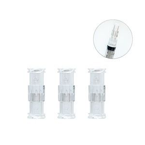 Conector de jeringa desechable de plástico para cebo, conector Luer espiral de doble cabezal, 100 unidades/caja - Product Image 2