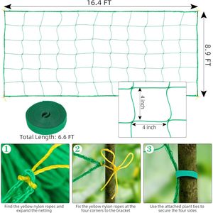 Malla de Enredadera Sdwj Verde de 18 Hilos para Bordeos Agrícolas, Hortícolas y de Jardín - Product Image 4