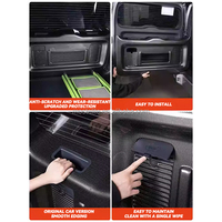 Accessoires intérieurs de haute qualité, plaque anti-rayures pour hayon arrière en ABS, plaque de protection de porte pour accessoires Byd Leopard 5