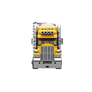 Reobrix 841 <span class=keywords><strong>Mini</strong></span> World Cool Bricks Camion-citerne en plastique Jouet éducatif Blocs de construction pour enfants - Product Image 4