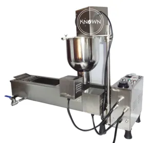 OEM Automatic Dunkin' Donut Machine with 3 Sets Moulds Doughnut Maker Cake Snack Making Machine