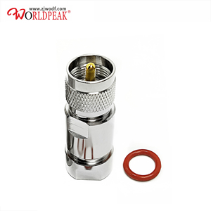Connecteurs coaxiaux RF Pl259 <span class=keywords><strong>connecteur</strong></span> droit UHF (PL259) fiche mâle pour câble d'alimentation rf coaxial LDF-4 1/2 - Product Image 2
