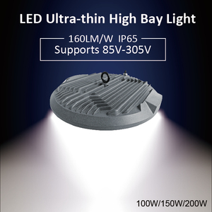 Lámpara LED de Alta Bahía Antideslumbrante para Garaje, Almacén, Auditorio, Iluminación Empotrada de 160 lm y 200 Vatios para Pistas de Pádel - Product Image 3