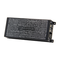 Amplificateur de voiture monobloc 1 canal 600W RMS classe D, micro-amplificateur compact haute puissance avec circuit imprimé double couche pour système audio de voiture et subwoofer