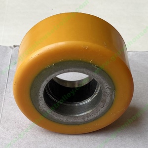 Poliuretano PU rodízio para porta-paletes/caminhão de mão Carga Rolo Revestimento Da Roda Poliuretano Rodízios Sólidos Rodas - Product Image 4