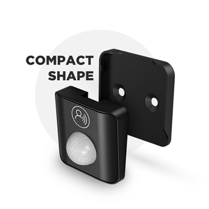 Jedver CE-EMC/CE-LVD/FCC/ROHS/đạt có dây 12V/24V 3A 28*28*9 mét bề mặt gắn màu đen vuông PIR cảm biến chuyển động cho LED ánh sáng - Product Image 2