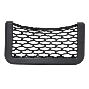 أكياس تخزين حديثة من النايلون مع جيوب خلفية شبكية-شبكة مرنة-منظم السيارة - Product Image 4