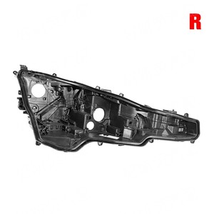 Couverture arrière de phare pour Toyota Corolla 2019-2021, lentille en plastique noir, côté gauche - Product Image 2