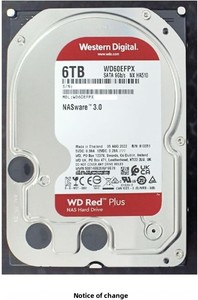 Disque dur interne <span class=keywords><strong>Red</strong></span> <span class=keywords><strong>Plus</strong></span> 6 To CMR 3,5 pouces SATA 5400 tr/min 256 Mo <span class=keywords><strong>NAS</strong></span> (.co.jp Limited) - Product Image 2