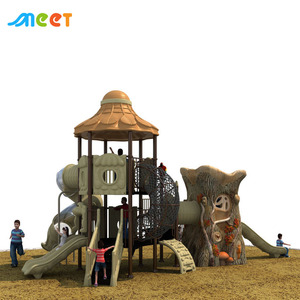 Tobogán Infantil MT-HYL013 con Diseño de Tribu <span class=keywords><strong>Primitiva</strong></span>, Tobogán Grande para Exteriores, Equipo Deportivo, Parque Infantil, Tobogán de Plástico - Product Image 2