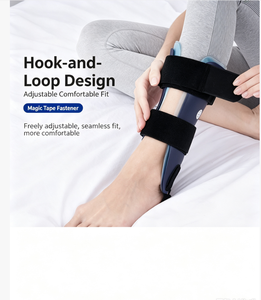 Protector de <span class=keywords><strong>Tobillo</strong></span> Médico para Esguinces, Lesiones de Ligamentos, Recuperación Postoperatoria, Protector de <span class=keywords><strong>Tobillo</strong></span> de Silicona Suave y Transpirable, Soporte de <span class=keywords><strong>Tobillo</strong></span>, Ortesis - Product Image 5