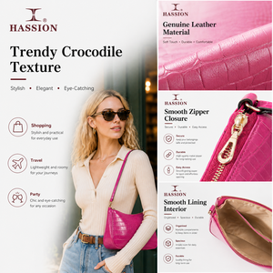 Bolso de Mano para Mujer, <span class=keywords><strong>Cartera</strong></span> de Mujer, Bolsos de Hombro de Lujo, Bolso de Hombro en Oferta, Bolso de Moda Delgado de Cuero PU, Poliéster - Product Image 4
